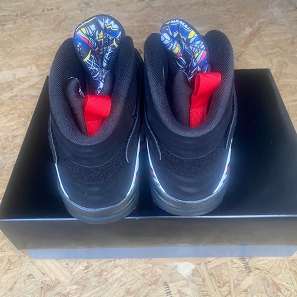 Air Jordan 8 Retro Playoffs 2023 black/true red - Picture 3 of 9